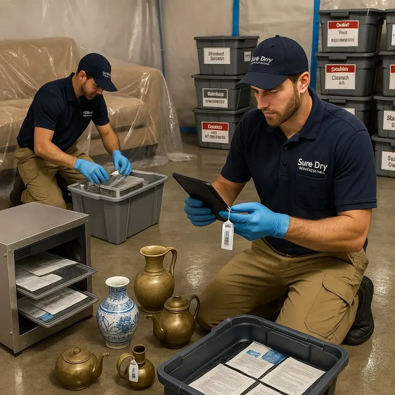 Content Protection and Restoration process in Sherwood Shores, TX