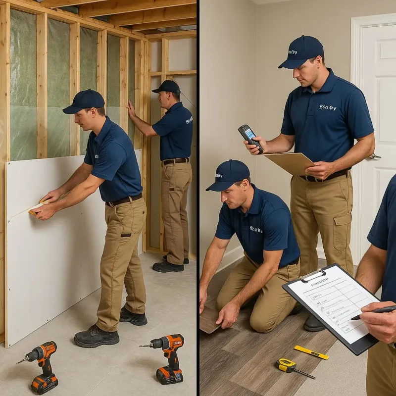 Repairs and Reconstruction process in Sherwood Shores, TX